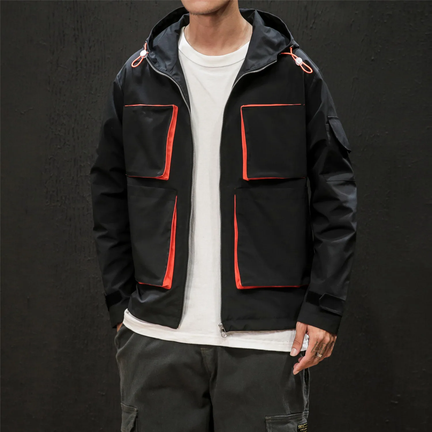 Накладной карман для мужчин Chore Куртка Рабочая Спортивная ветровка пальто хип