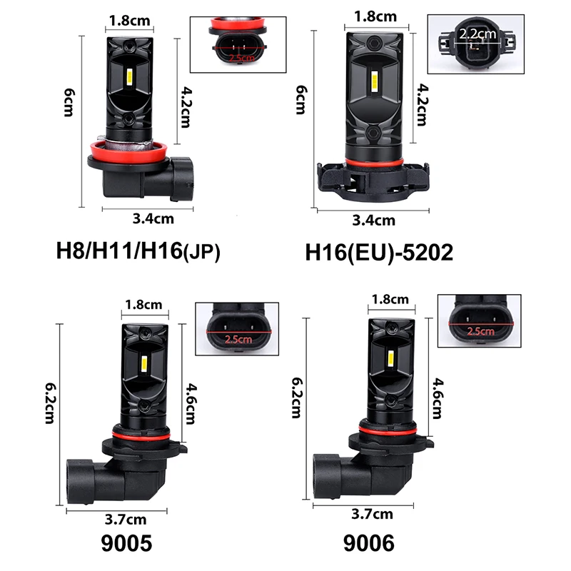 Из 2 предметов Carlitek 2CSP 1860 Автомобильный светодиодный Высокая яркость H4 9003 HB2 фар
