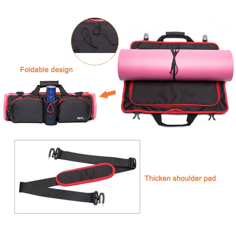 저렴한 큰 접이식 요가 매트 가방 기능성 체육관 가방 피트니스 팜므 요그 휴대용 스마트 체육관 물건 훈련 운동 배낭, 체조 가방 저렴한 큰 접이식 요가 매트 가방 기능성 체육관 가방 피트니스 팜므 요그 휴대용 스마트 체육관 물건 훈련 운동 배낭, 체조 가방