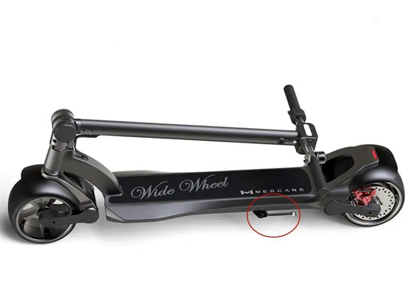 Оригинальная подставка для электрического скутера Mercane с широкими