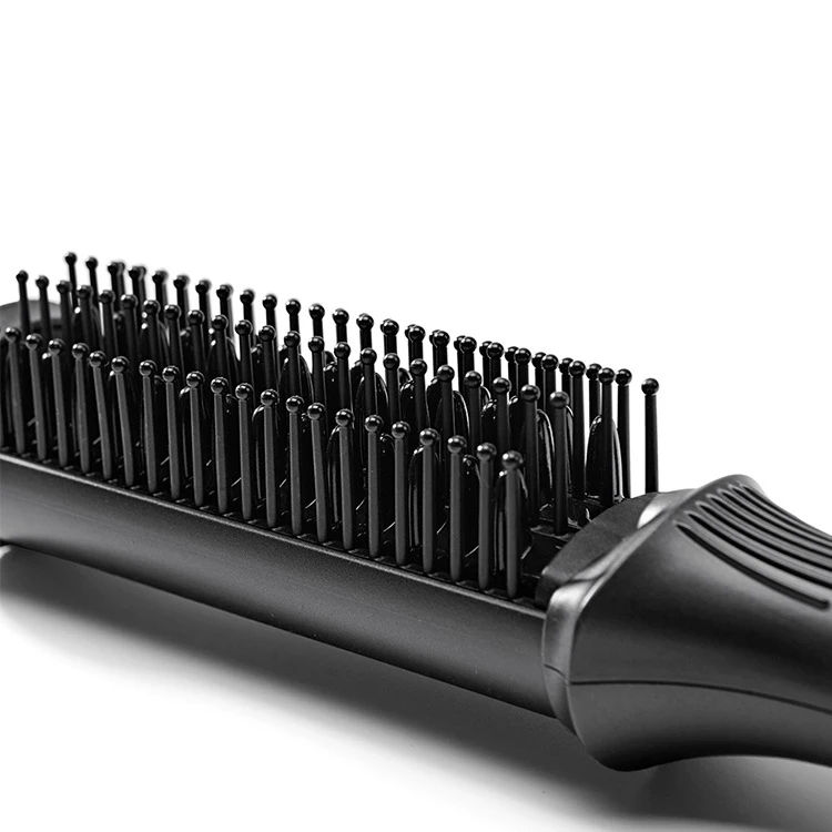 

Professional Ceramic Anion Hair Curler Straightener Hot Heat Comb Electric Lcd Hair Brush Curling Comb Round Large Roller Waver
