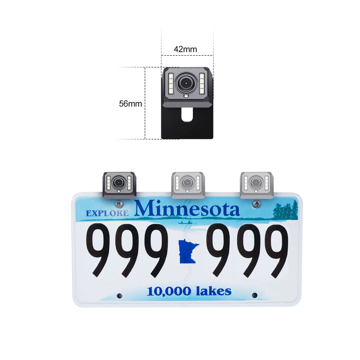 4.3 inch digital wireless reversing video car monitor AHD blind spot night vision surveillance camera manufacturer | Автомобили и