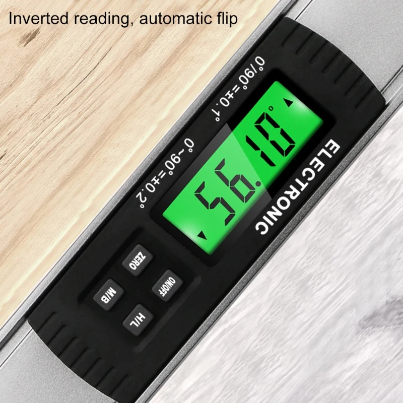 

IP54 electronic level digital display level inclinometer angle gauge ruler inclinometer caliper Aluminum Alloy Auto Flip 4*90 w