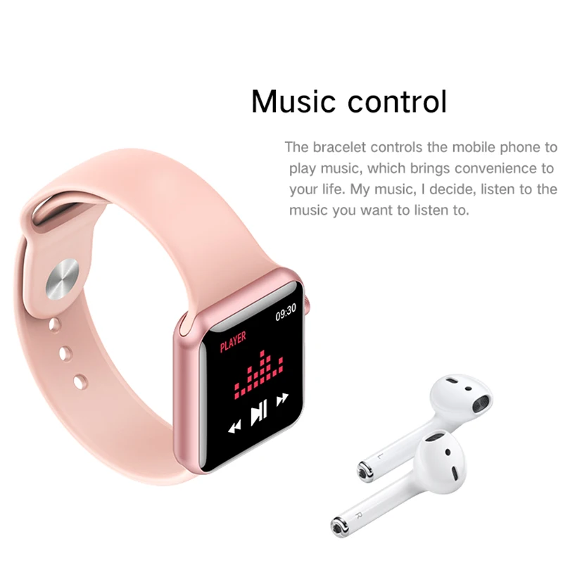 P10 Смарт часы для женщин полный сенсорный монитор сердечного ритма крови