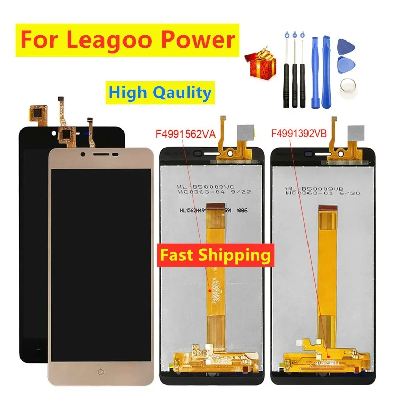 ЖК-дисплей 5 0 дюйма для Leagoo Kiicaa Power + аксессуары ремонта фотоэлементов бесплатные
