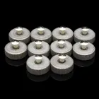 10 шт. 11*2,3 мм зубчатый кремневый стальной круг и 10 шт. 7,23*2,26 мм Заклепка для ZP керосиновой бензиновой зажигалки Универсальная Замена для ремонта