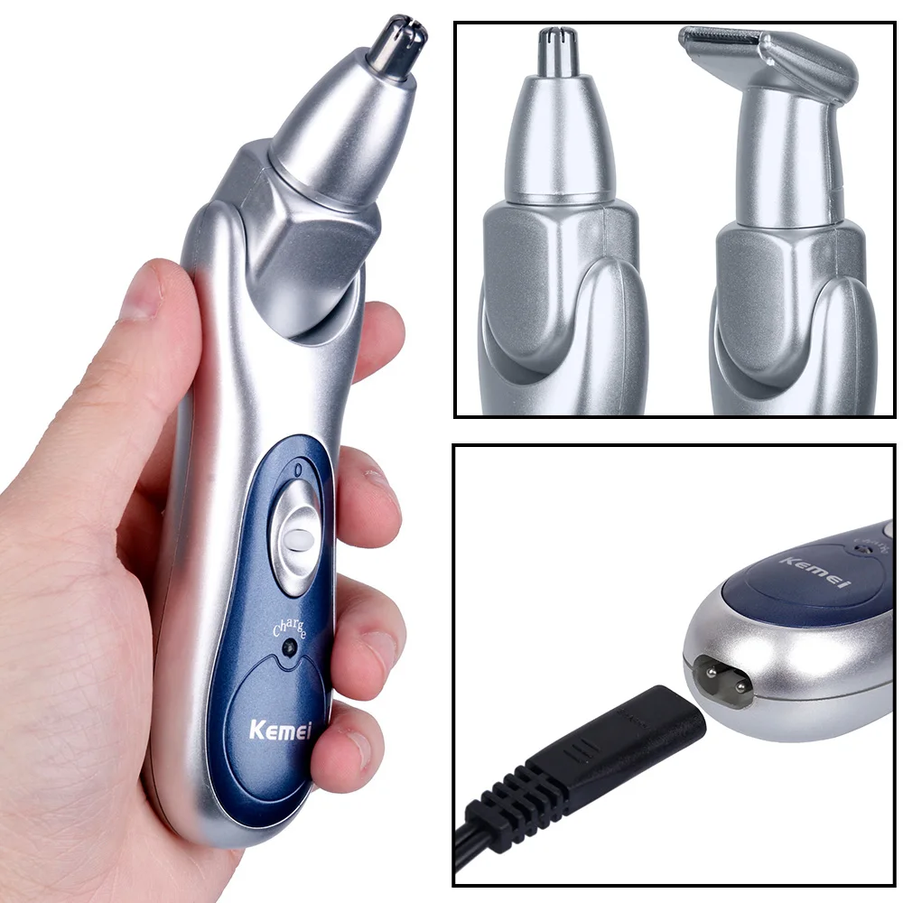 

Rechargeable Nose Trimmer Ear Hair Removal Clipper Hair Cutting Machine Electric Hair Cutter Razor Temple Eyebrow Beard Trimer