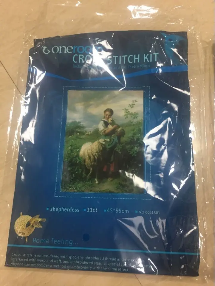 Новые наборы для вышивки крестом 14 ct DMC DIY Искусство ручной работы Декор-дом мечты