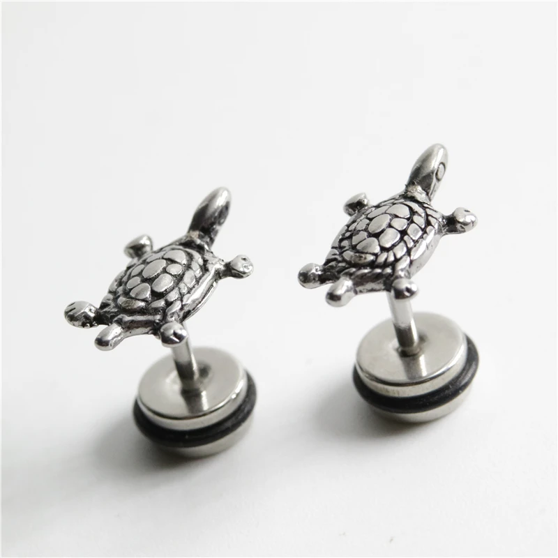 Серьги подвески UVW018 для мужчин и женщин ювелирные украшения из хирургической