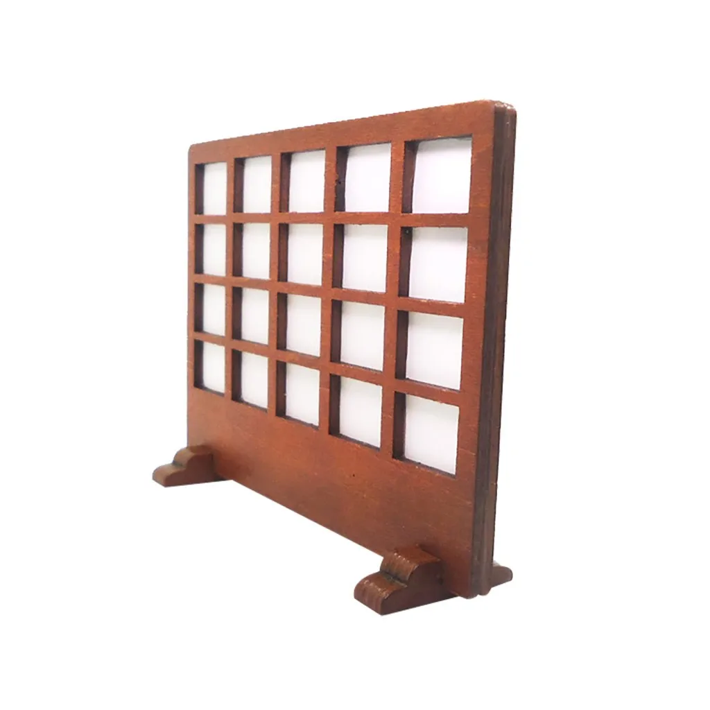 1:12 Ra tio Wooden Doll House Mini Furniture Screen Accessories brinquedos juguetes kids toys игрушки антистресс New 2020 |