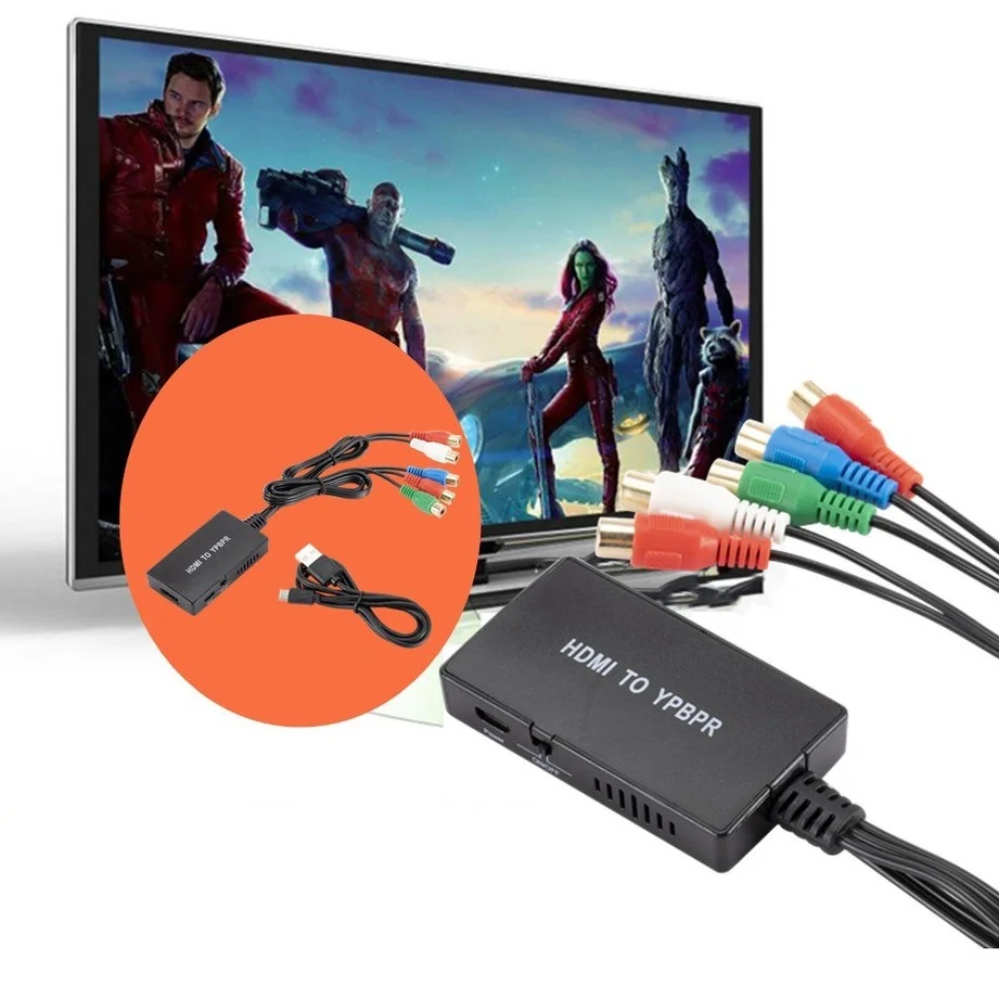GRWIBEOU HDMI для быстрой поддержки 1080P / 720P совместим с DVD Blu-Ray плеером PS2 PS3 Xbox к HD TV |