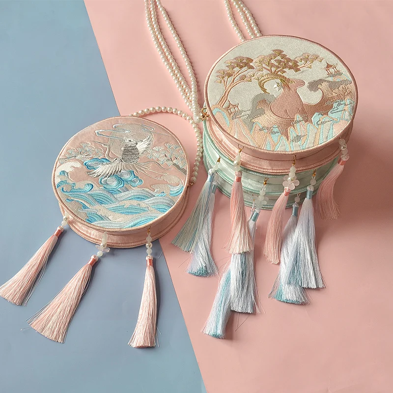 

Оригинальная сумка Hanfu 12 с вышивкой в виде зодиака