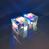 1pcs 303030mm christmas creative gifts light cube prism color six sided rainbow photo photography