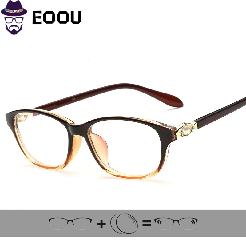 Женские оптические очки овального дизайна астигматизм близорукость линзы по