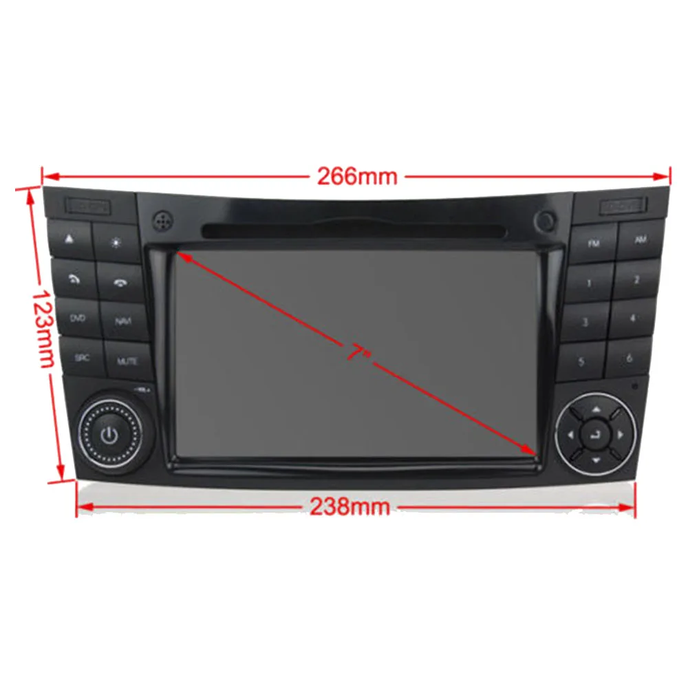 Автомагнитола для Mercedes W209 W463 G350 G500 G55 Android 8 0 автомобильное DVD-радио стерео