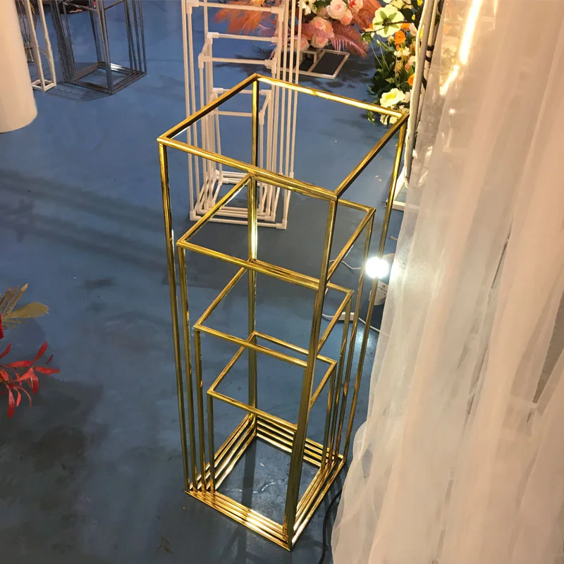 Блестящая позолоченная Серебристая Роза Золотая свадебная домашняя