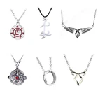 The Mortal Instruments City of ожерелье из костей Vintage Angelic Power Runes Shadowhunters кулон для мужчин и женщин подарок