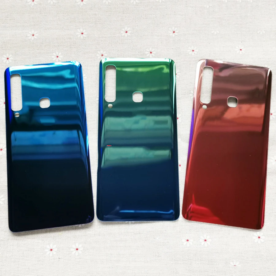 Новинка для samsung Galaxy A9 A9 Star Pro A9S A920 A920F задняя крышка батарейного отсека задняя крышка стеклянный корпус Запасная часть