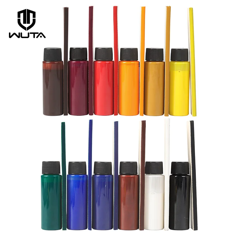 WUTA Италия импортированный 3 шт 30 мл кожаный край масляная отделка краситель