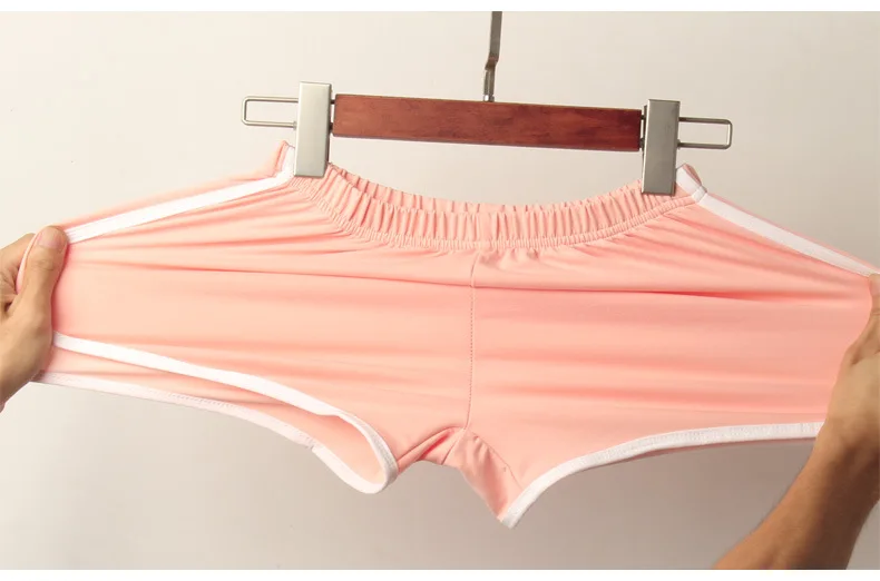 

Sports Shorts Women Summer 2020 New Candy Color Anti Emptied Skinny Shorts Casual Lady Elastic Waist Beach Correndo Short Pants