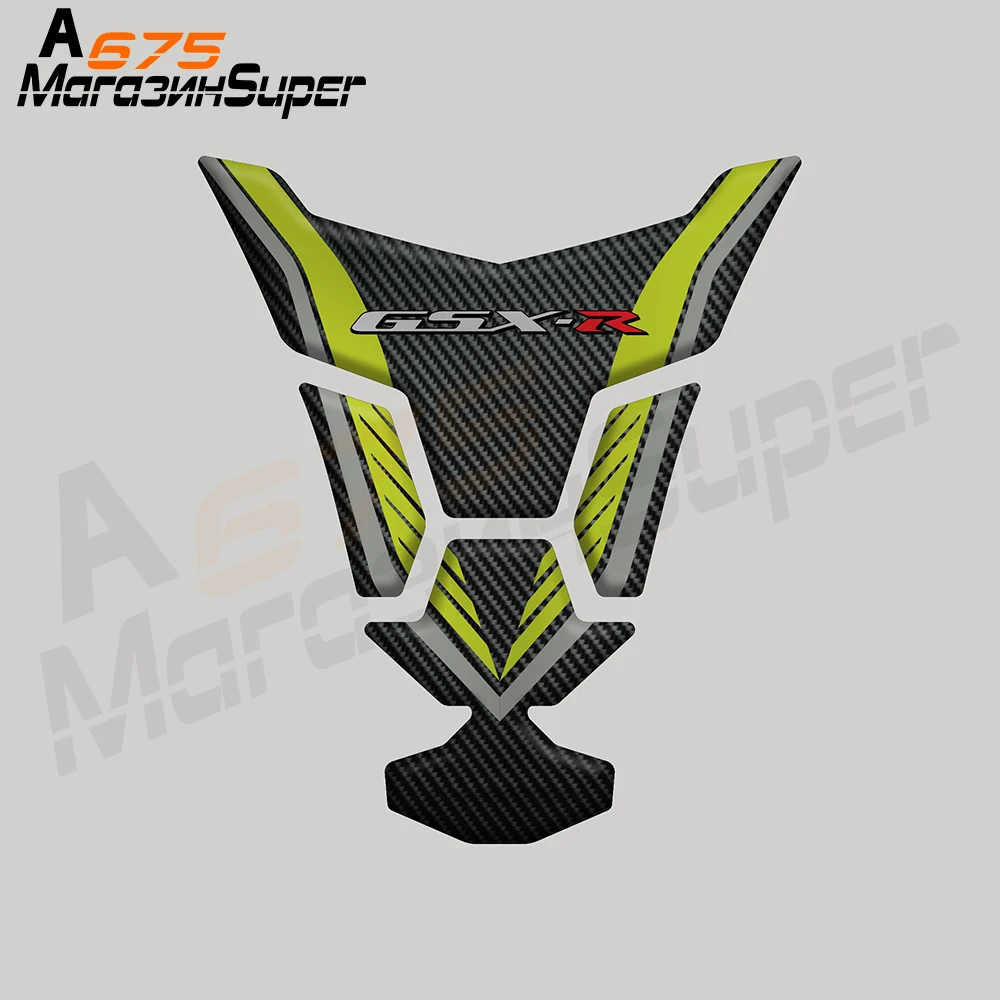 

3D Carbon Fiber Tank Fish Bone Decoration Stickers Fit For Suzuki GSXR 600 750 1000 K1 K3 K4 K5 K6 K7 K8 K9 K11 L1 GSXR 3 Colors