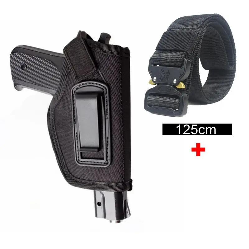combination2 Тактическая Компактная кобура для пистолета поясной чехол Glock сумка для пистолета для спорта на открытом воздухе охотничий аксессуар Beretta 92 Sig Sauer P226 USP Colt 1911 - Цвет: combination2