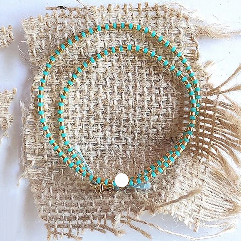 Fashion Dot Series Fine Bead Necklace Ohemia Style Women Short Collier Sieraden Stackable Men Jewelry Chocker Creative Design | Украшения и