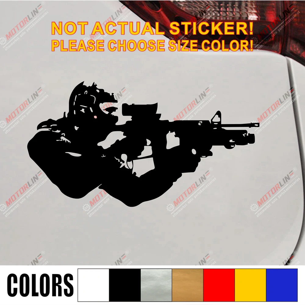 Наклейка на бампер для автомобиля в армейском стиле Виниловая наклейка окна