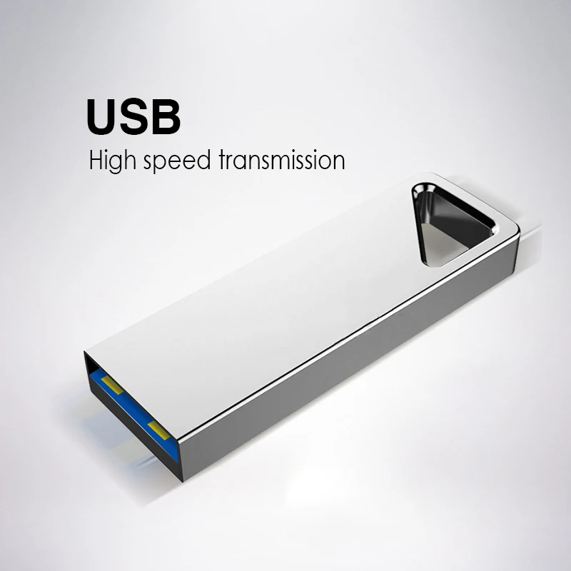 USB флеш накопитель 2 0 металлический портативный брелок для ключей U диск