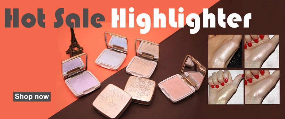 HANDAIYAN Shimmer Body Highlighter Cream Face Illuminator Makeup Liquid Bronzer Brighten Highlighter Metallic Rose Gold Cosmetic