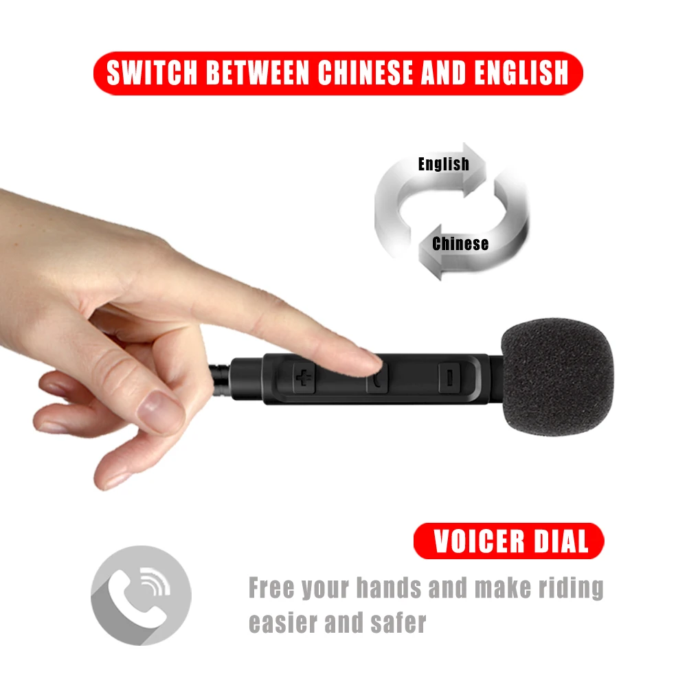 maxto m1 motorcycle bluetooth intercom headset wireless helmet headphones answer phone call and enjoy music for safety free global shipping