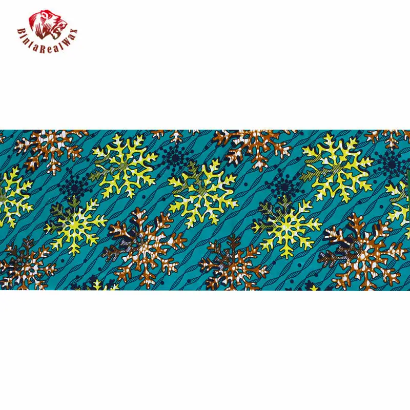 BintarealWax Африка хлопок высокого качества Фабричный воск голландский Африканский вощеная ткань bintareal горячая Распродажа дизайн для женщин платье 24FS1087