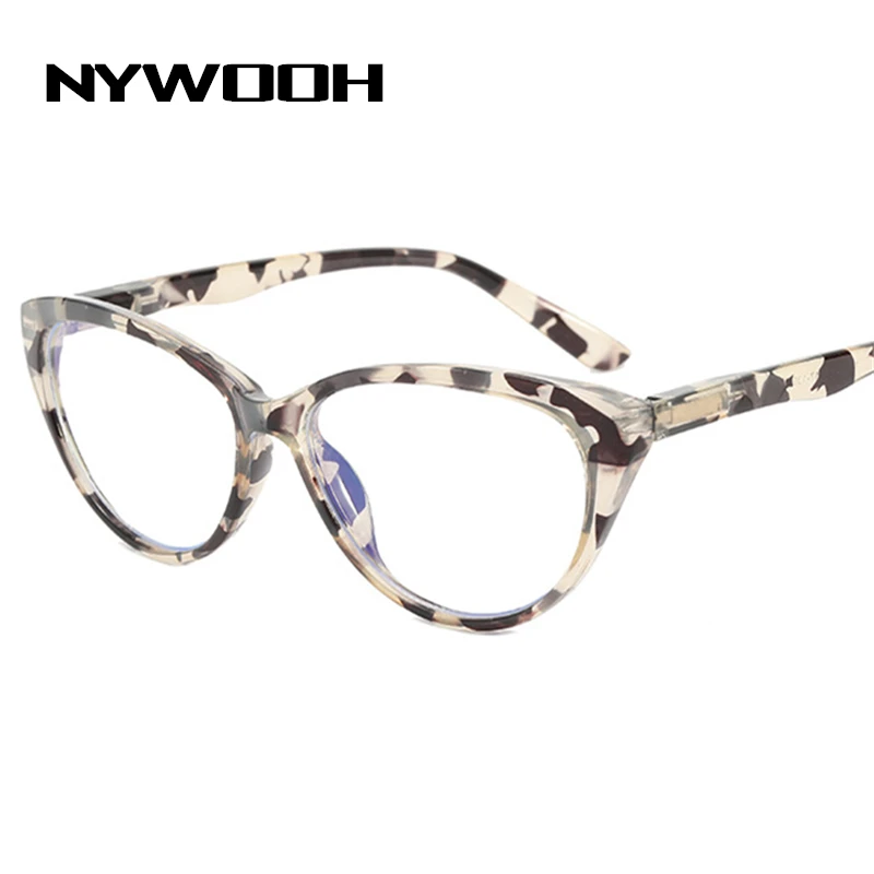 

Очки женские NYWOOH, кошачий глаз, леопардовые, с защитой от сисветильник