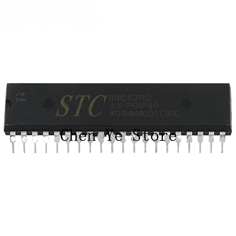 STC89C52RC-40I-PDIP40 STC89C52RC DIP-40 100% Новый оригинальный 89C52 программа загрузки MCU Улучшенный