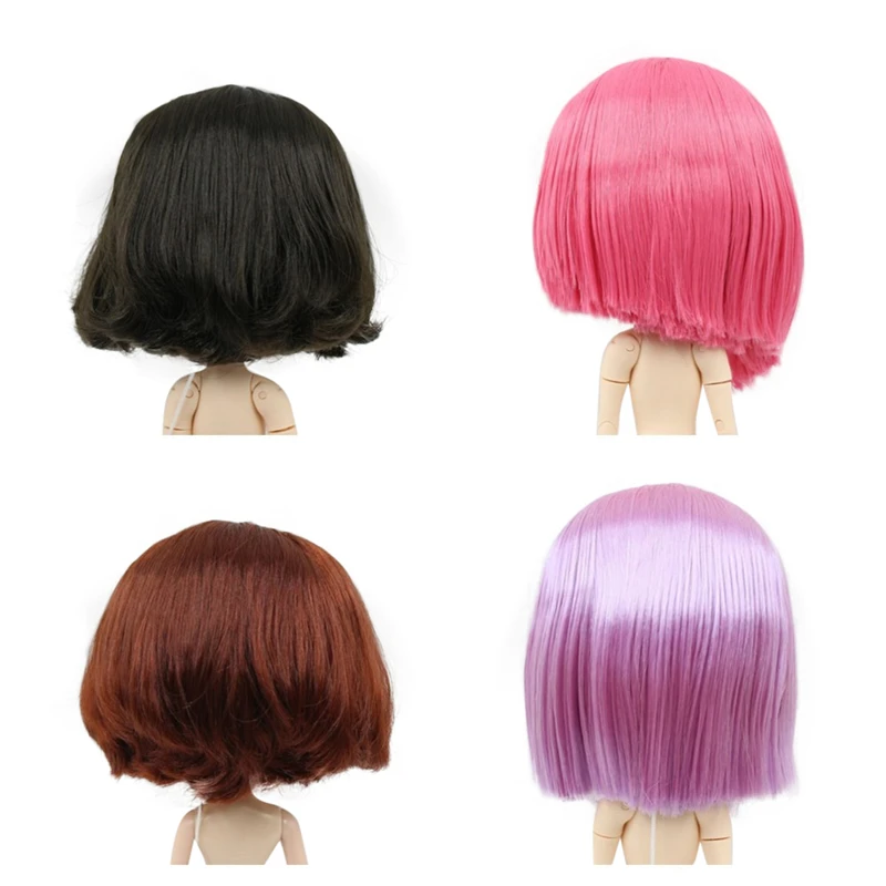 Кукла блайз ледяной парик только купольный купол и короткие волосы игрушечный