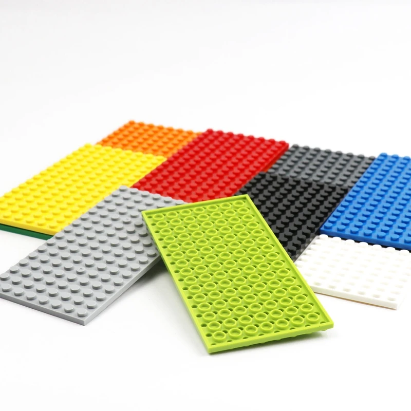

30 Pieces 8 x 16 Plate Blocks 92438 Building Bricks Parts Baseplate 8x16 Dots DIY Toys for Boys Girls Children Birthday Gifts