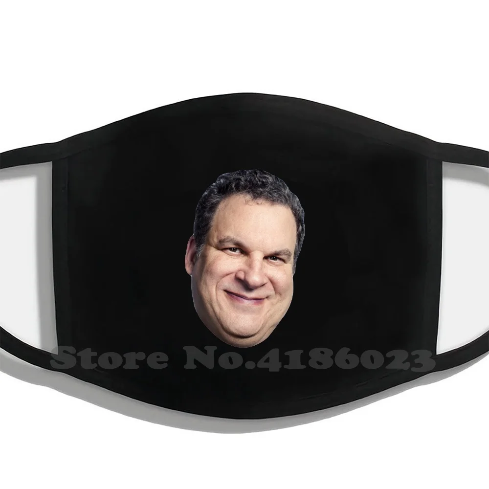 

Jeff Garlin Design Black Breathable Reusable Mouth Mask Jeff Garlin Larry David Curb Your Enthusiasm Comedy Curb Funny Hbo