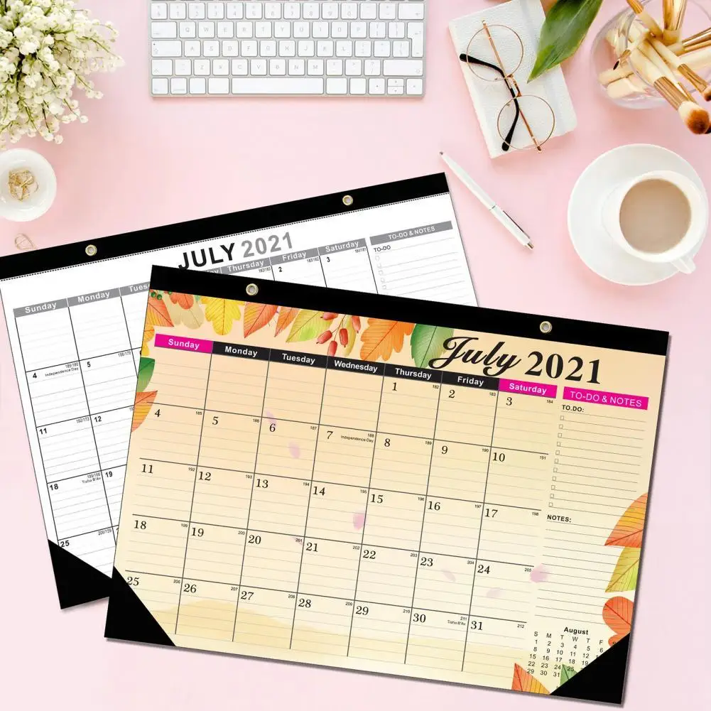 

Удобный календарь, привлекательная бумага, Перфорированные линии, планирование, календарь для дома