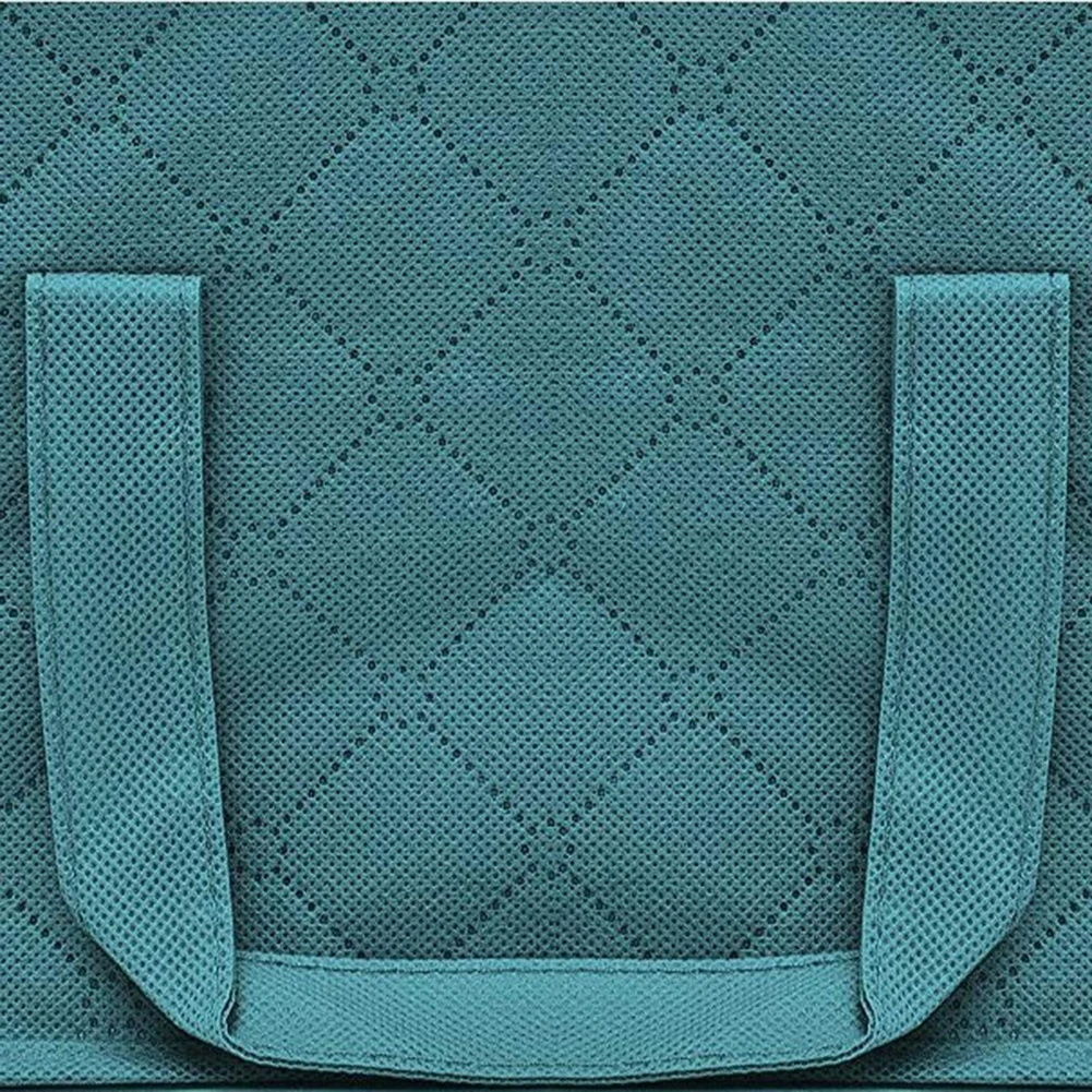 

49 x 36 x 21 cm Folding Storage Box Dirty Clothes Collecting Case Non Woven Fabric With Zipper Moisture-proof Toys Quilt Storage