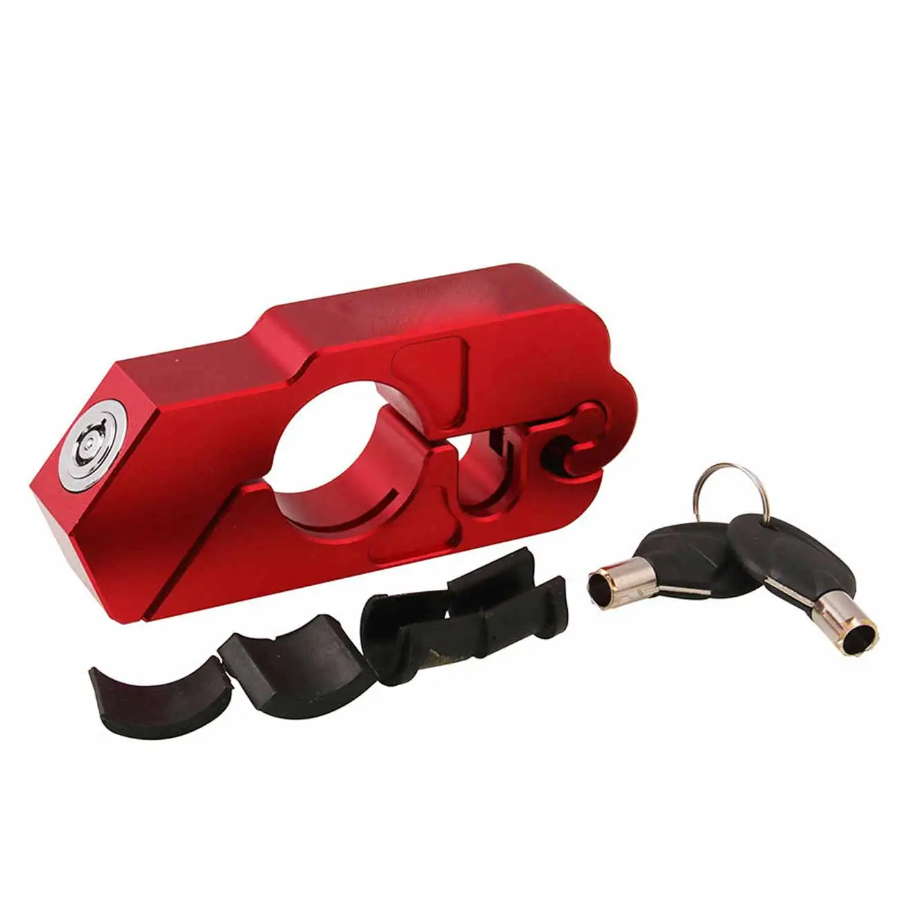 

Motorcycle Grip Lock CNC Security Safety Locks Handlebar Handset Brake Lever Disc Locking Fit Scooter ATV Anti-theft Motor Lock