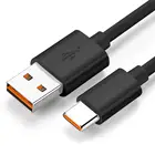 Кабель USB Type-C для зарядки и передачи данных, 66 Вт, 6 А, для Xiaomi Poco M3, X3, NFC, F2, Mi 11, 9, Samsung, Huawei, OPPO