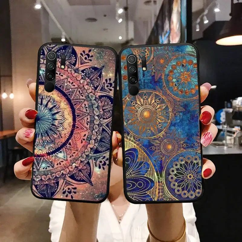 

Mandala flower Phone Case For xiaomi Redmi 5 5A plus 7A 8 note 2 3 4 5 5A 6 7 GO K20 A2