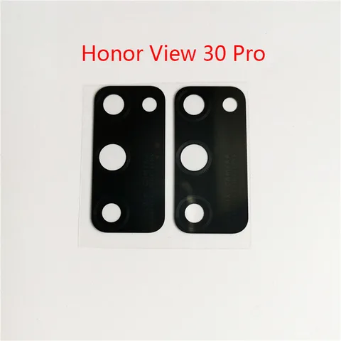 Стеклянные линзы для задней камеры Honor View 30, V30 Pro, с клеем, запасные части для ремонта