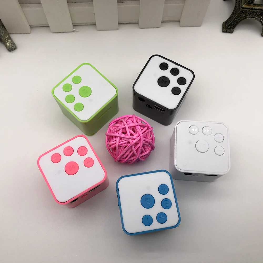 

Wireless Portable external card Speaker Mini Music Audio TF USB 3.5mm jack Stereo Sound Speaker For Phone Xiaomi Computer column