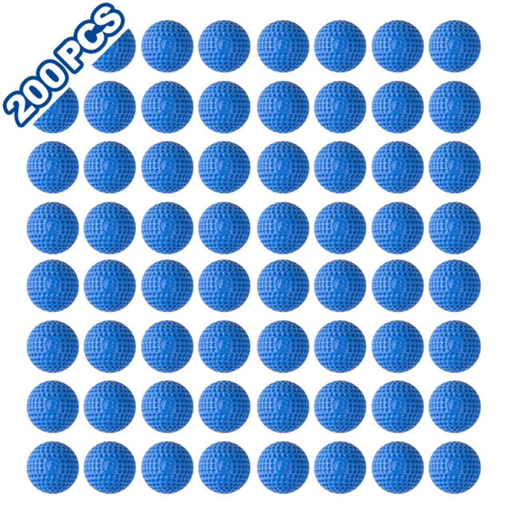 200 шт. круглые шариковые пули запасные дротики для серии Nerf Rival (желтый синий