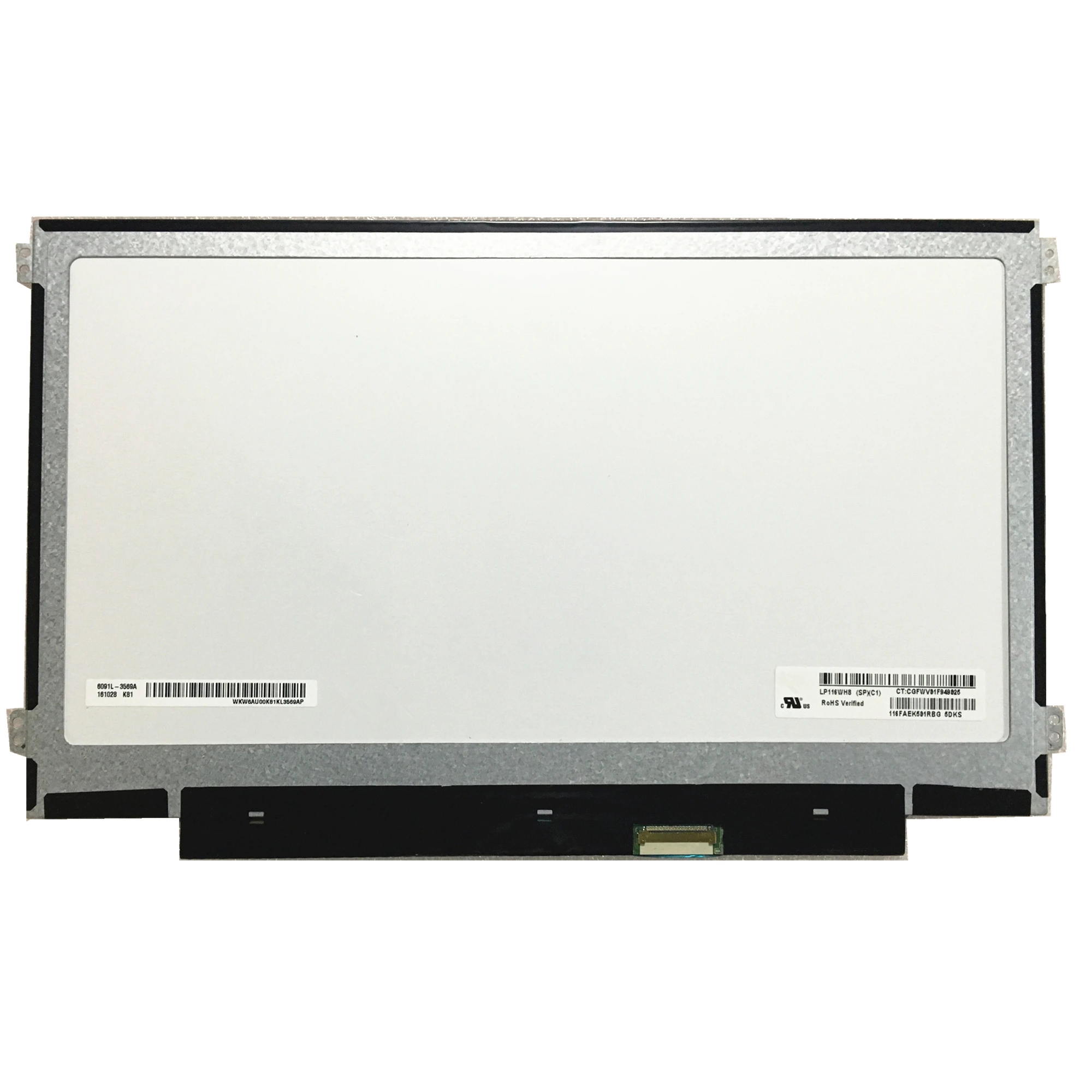 

Free Shipping LP116WH8-SPC1 LP116WH8 SPC1 Fit for HP chromebook 11 G5 EF Laptop Lcd Screen Panel 1366*768 EDP 40 Pins