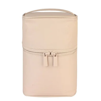Pink UOSC сумка для макияжа женские сумки мужские большие водонепроницаемые нейлоновые дорожные косметичка Органайзер чехол необходимое снятие макияжа туалетный мешок - Цвет: Pink