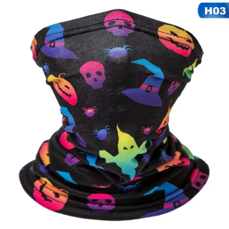 

Face Mask Pumpkin Cartoon Half Scarf Bandana Face Cover Mask Scarf Biker Gaiter Neck Headband Printed Sunscreen for Kids Boys