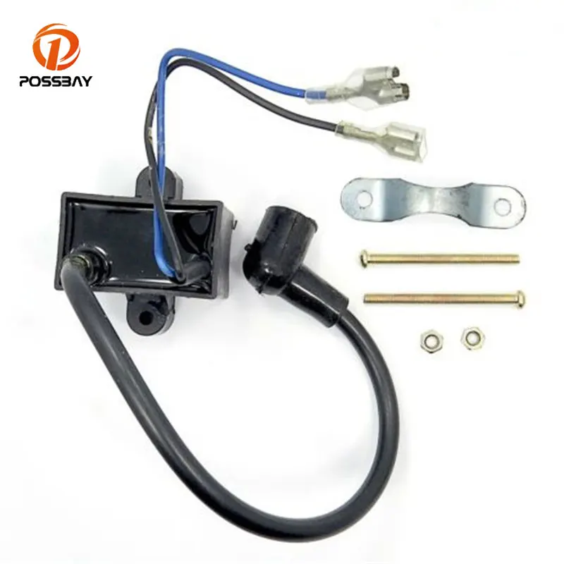 

CDI Ignition Coil Magneto Coil System For 49 50 60 66 80CC 2-Stroke Engines Motor Bicycle Motorized Bike Spark Plug High Quality