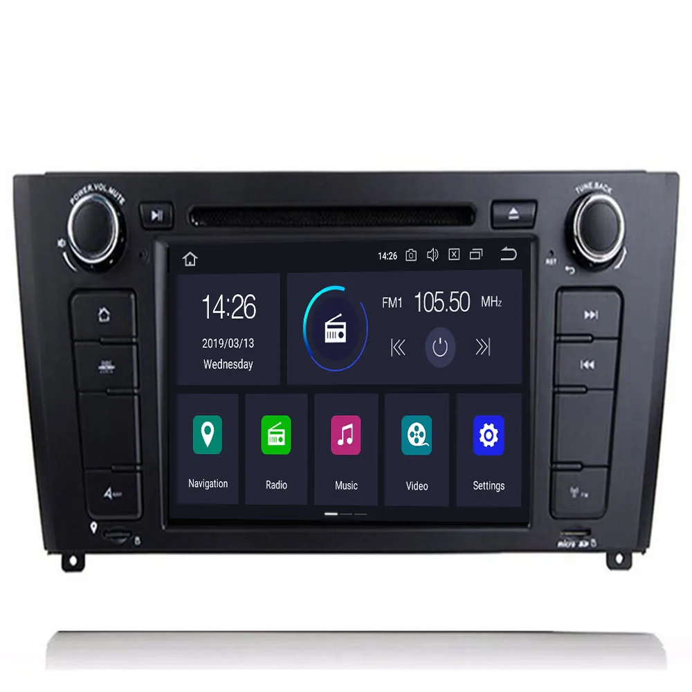 Авторадио 2 Din Android 10 автомобильный DVD плеер для BMW E87 1 серии E88 E82 E81 I20 GPS навигация